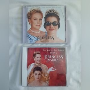 Disney's The Princess Diaries 1 & 2 Movie Soundtrack CDs